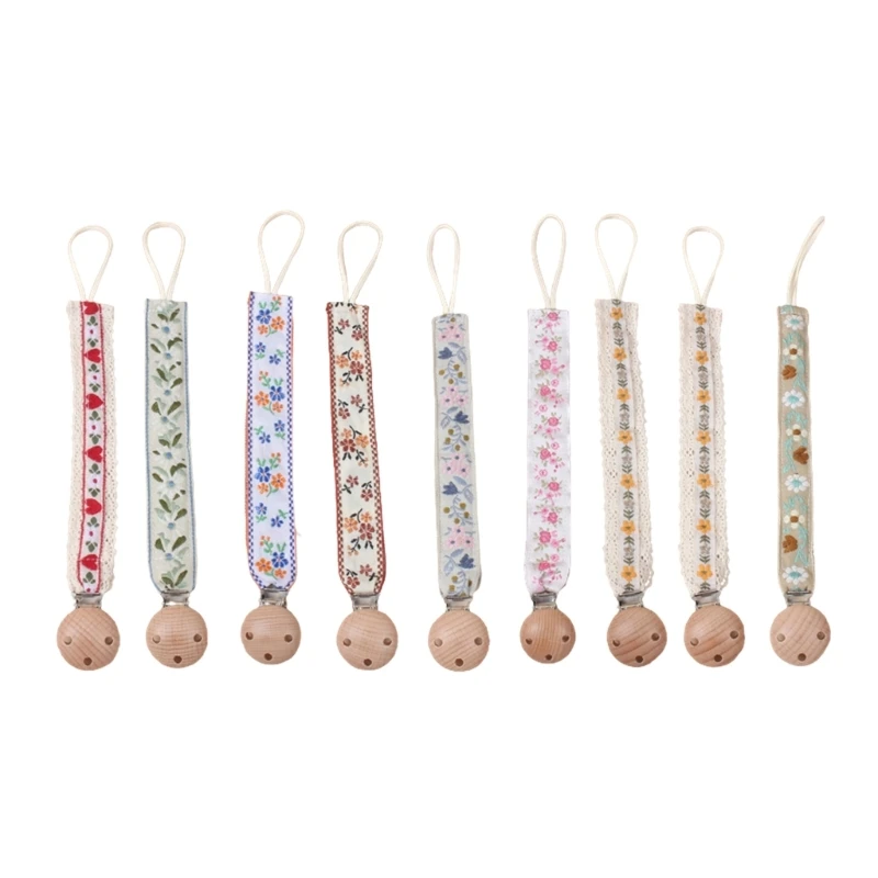 

Pacifier Clips Baby Girl Boy Binky Clip Holder for Babies During Teething Gift
