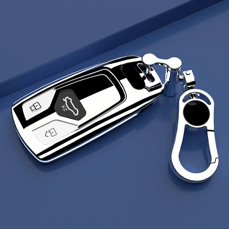 

High-End TPU Material Car Key Case Car Key Bag for Audi Q5L A4L A5 A4 Interior Auto Accessories