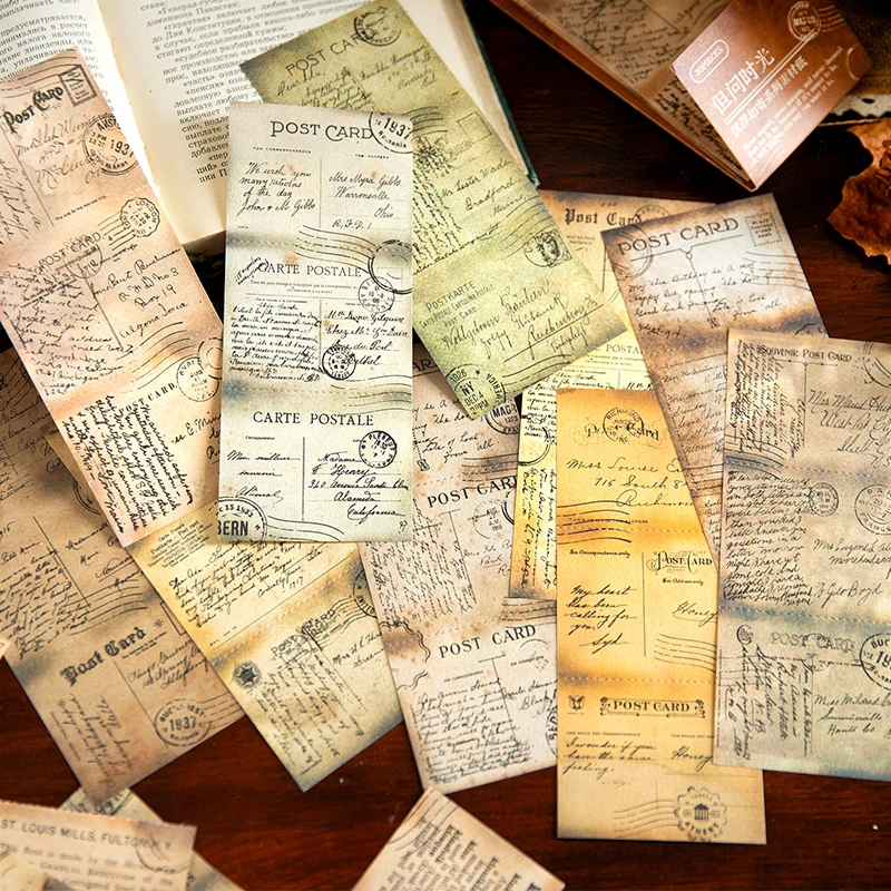 

30 шт., блокноты-коллажи для записей, 170 х75 мм