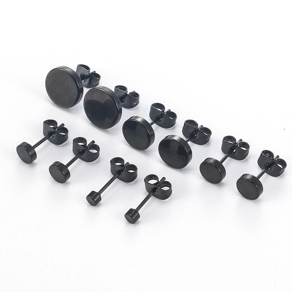 

Tai Chi Stud Earring for Men Punk Earrings Set Stainless Steel Men'S Jewelry Gothic Men Earrings Studs Ear Stud Wholesale