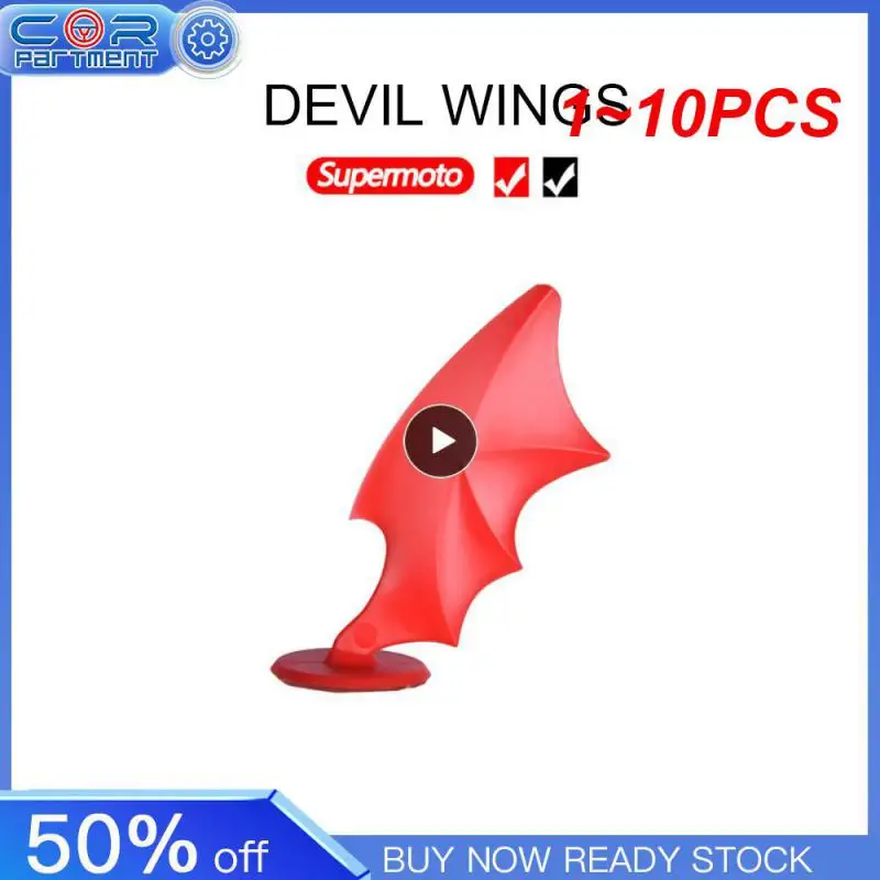 

1 ~ 10 шт. дьявольные рожки для шлема аксессуар для шлема Аксессуары для шлема