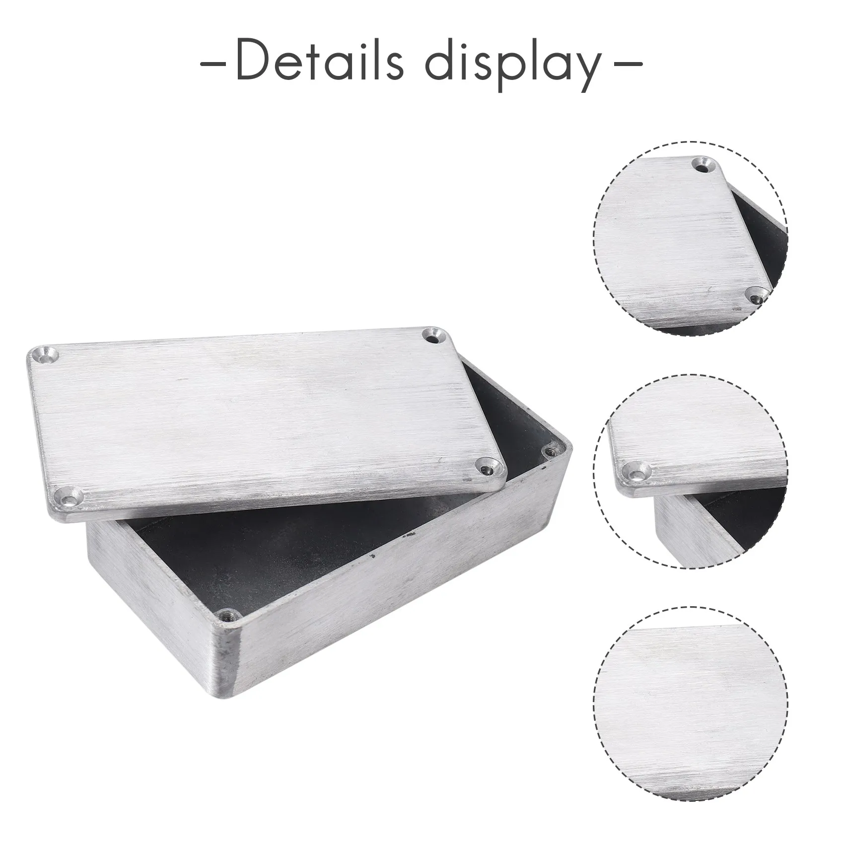 5 шт. педаль эффектов для гитары алюминиевый корпус педали DIY комплект гитарных