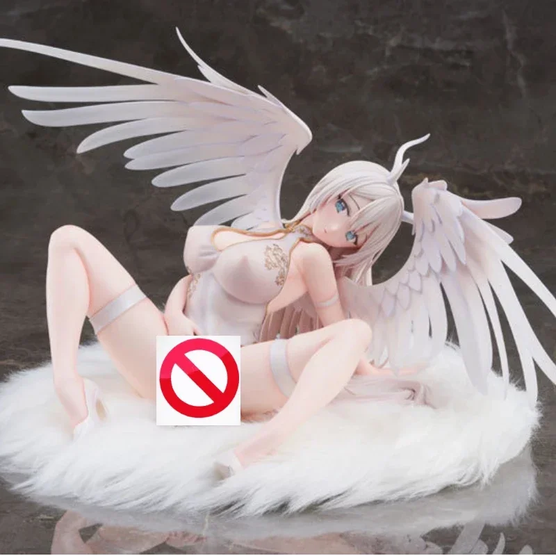 

100% оригинал Churuya Online-PartyLook белый Ангел красавица ПВХ персонаж фигурки модель игрушки хобби коллекционная кукла подарок