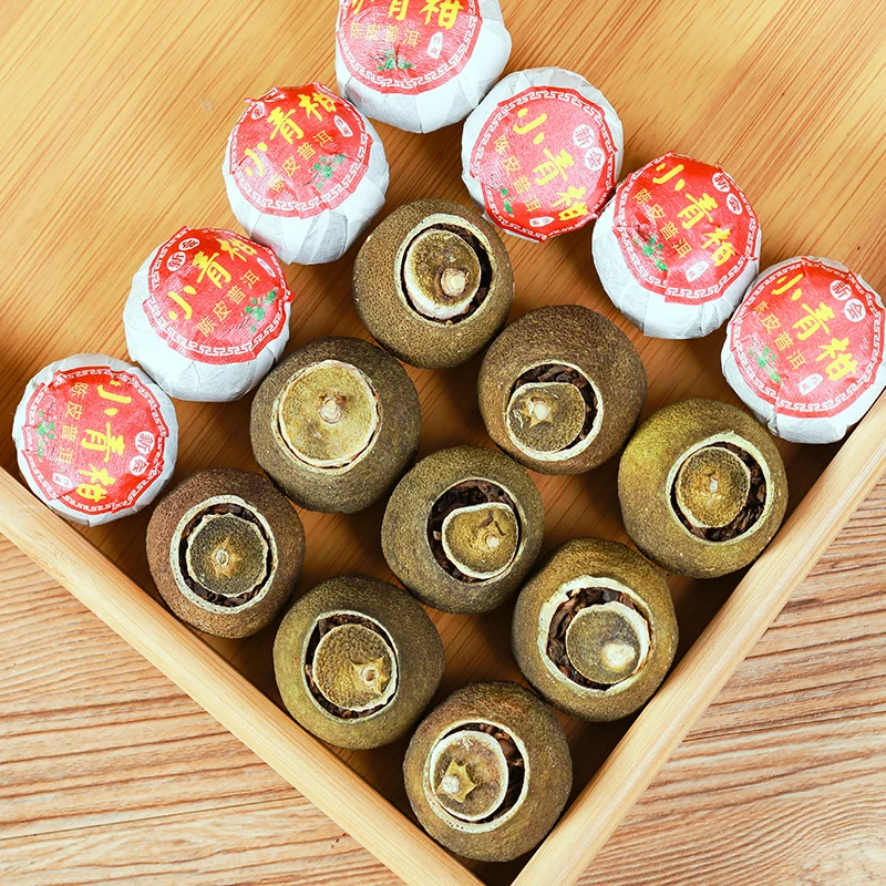 

20pc Natural Plant Tea Bag Tangerine Peel Pu'er Tea Bag DIY Chinese Qinggan Pu'er Tea