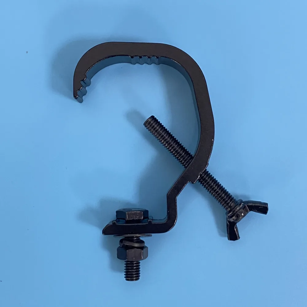 

DJ Truss стойки C Зажимная вешалка 30-64 мм алюминиевая ферма с крюком нагрузка 15 кг аудио сценическое освещение эффект Dmx светодиодный Par для свадебной вечеринки