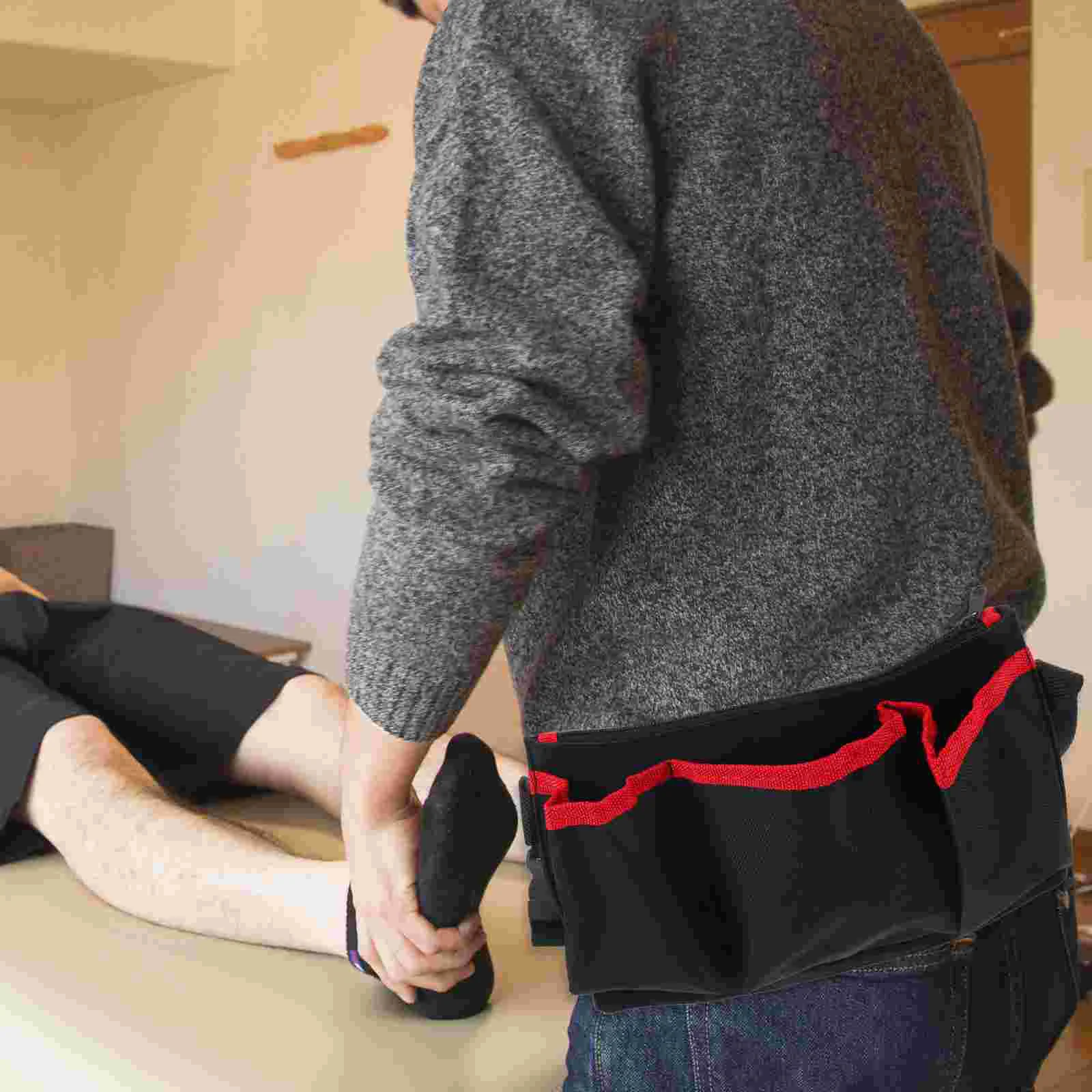 Физиотерапевт Массажер Поясная сумка Держатель для массажной бутылки Сумка