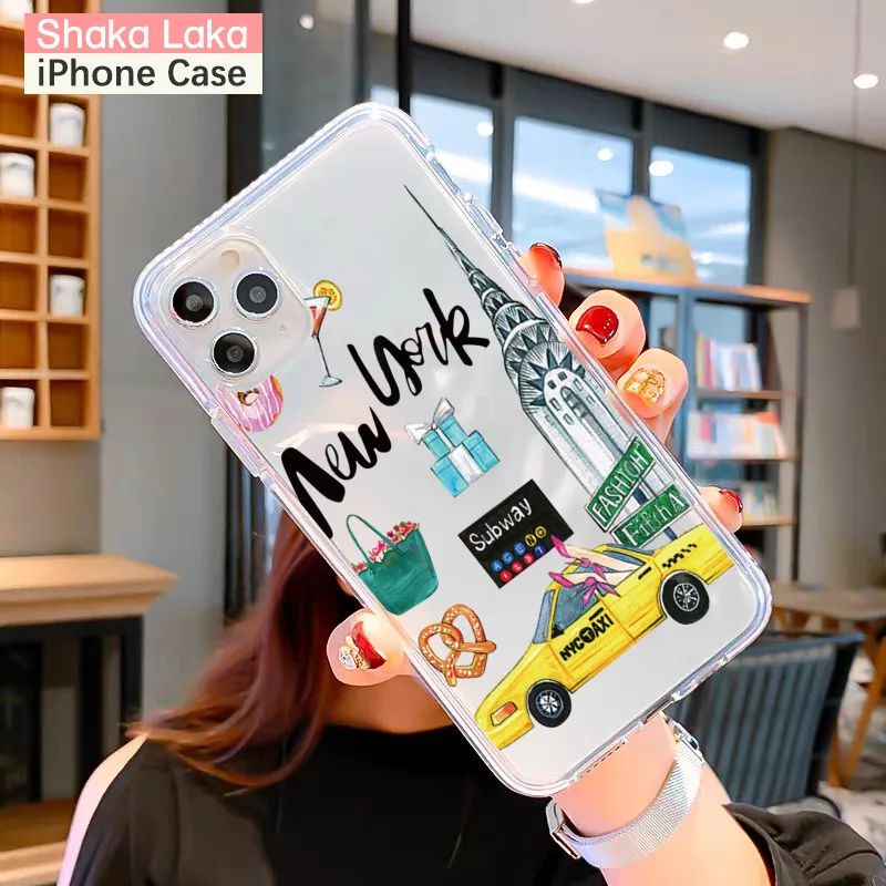 

Luxury funny pattern for iPhone 12 Case Girls For iPhone 13 Pro Coque X XS XR 7 8 Plus 11 Pro Max SE 2020 Cover Silicone Funda