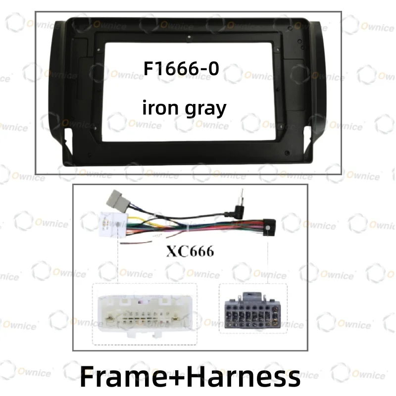 Фото Рамка для автомагнитолы Ownice 10.1 дюйма для Nissan Bluebird Sylphy G11 2012-2015, комплект для установки DVD-плеера, стереосистемы, навигационной панели на приборную панель №2