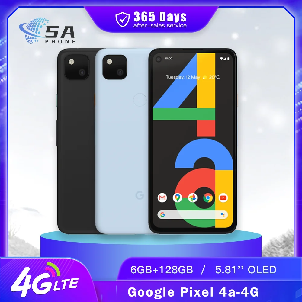 Смартфон Google Pixel 4a 6/128ГБ global б/у