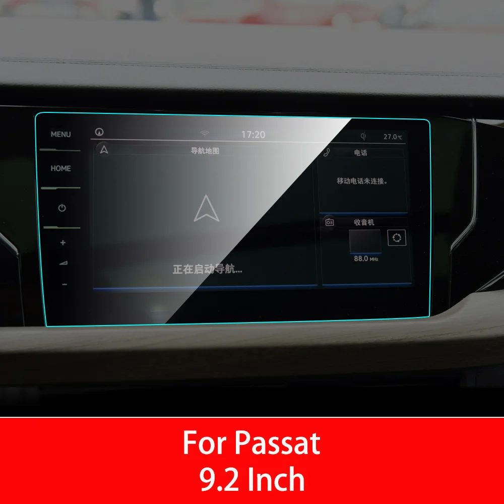 

Защитная пленка для экрана автомобиля Volkswagen VW Passat B7 B8, GPS-навигация, экран, закаленное стекло, защитная пленка, автоаксессуары