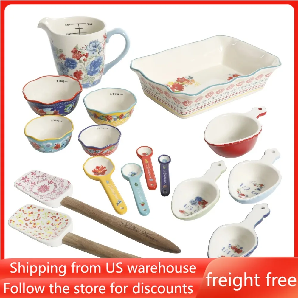 Combo Set Kitchen Ceramic Items Are Dishwasher And Microwave Safe Free Shipping