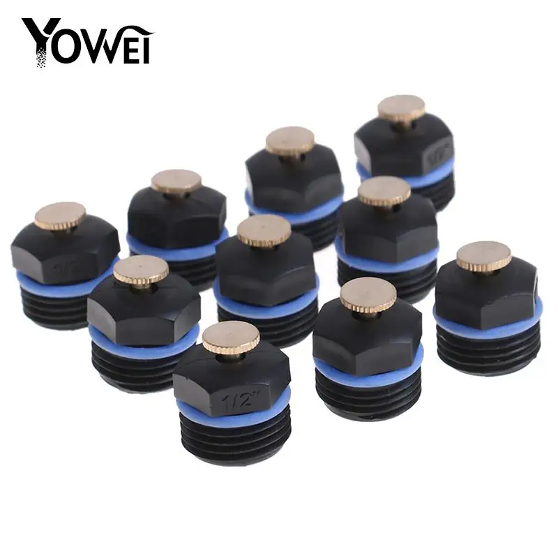 

10pcs 1/2 Inch DN15 Thread Garden Sprinklers Plastic Lawn Watering Sprinkler Heads