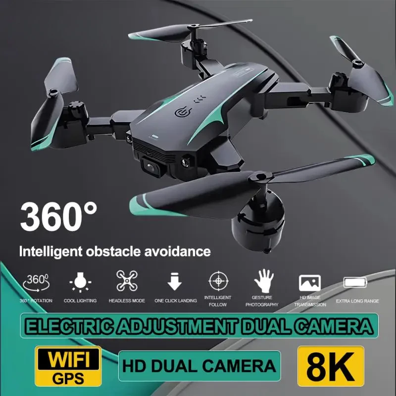 

S29 Mini UAV HD Obstacle Avoidance FPV Drone Aerial Photography RC Quadcopter DronesOptical Remote Control Aircraft