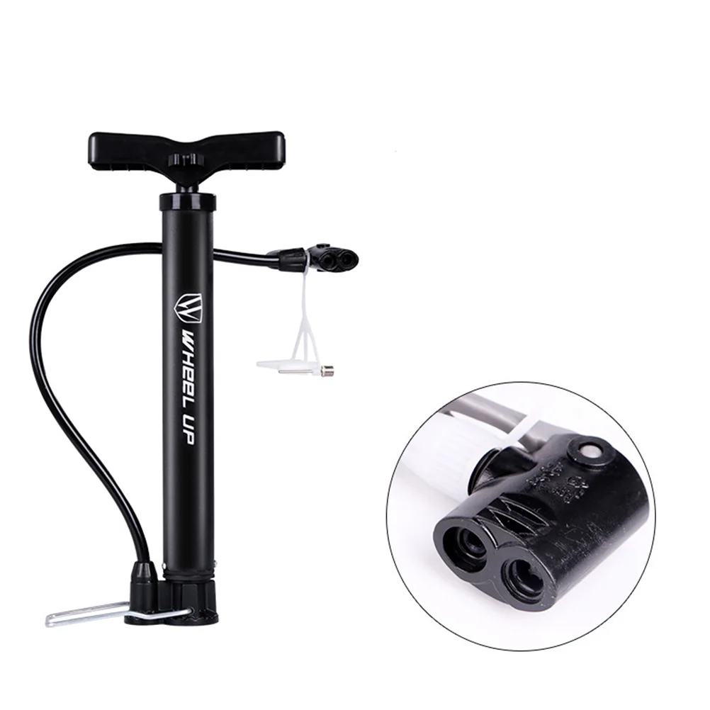 

Mini Portable Tire Floor Pump High Pressure Foot Pump Bike Tire Floor Inflator Foot Activated Floor Pump Black