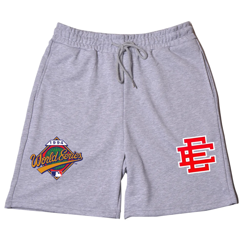 

Summer Eric Emanuel EE Basic Shorts Baseball World Series Specific Men Casual Cotton shorts Fitness Sports Gym EE Beach Pant