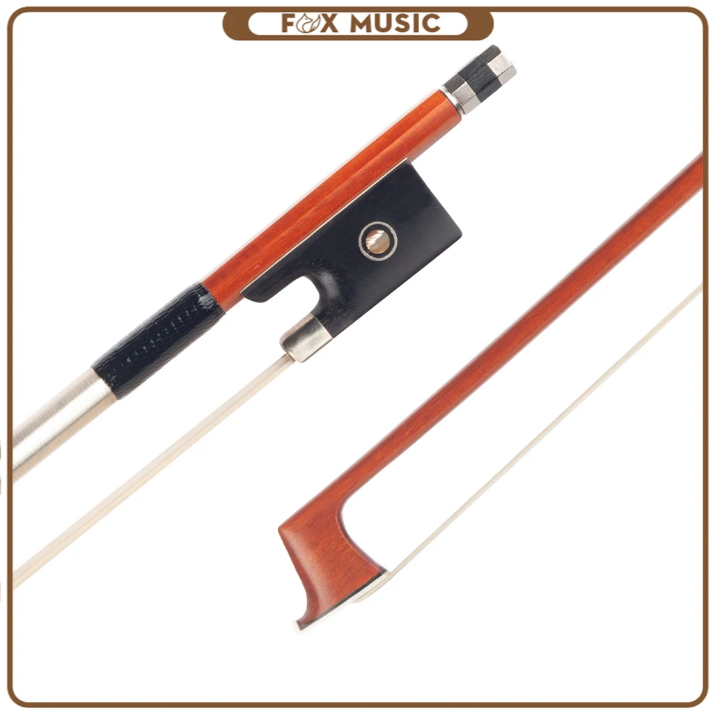 Master Level High Grade Pernambuco 4/4 Violin Bow W/ AAA Grade Mongolia Horsehair Lizard Skin Grip Ebony Frog