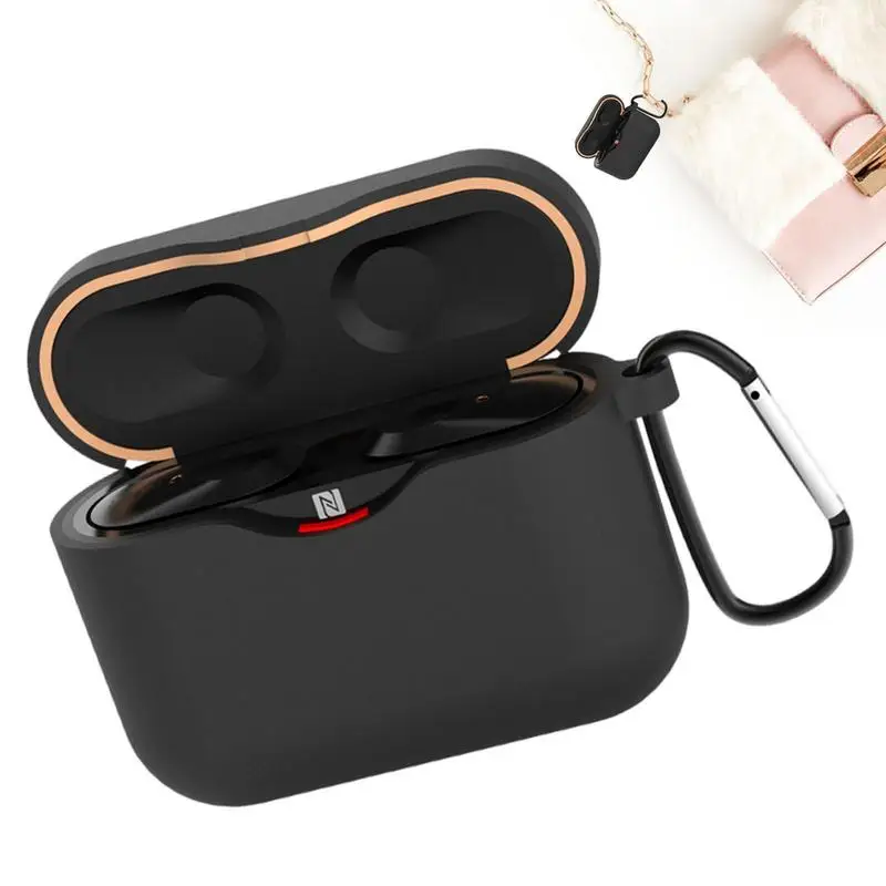 

Dustproof Headphone Case Soft Silicone Earbud Covers For WF-1000XM3 Dustproof Soft Unisex Shockproof Earphone Cover