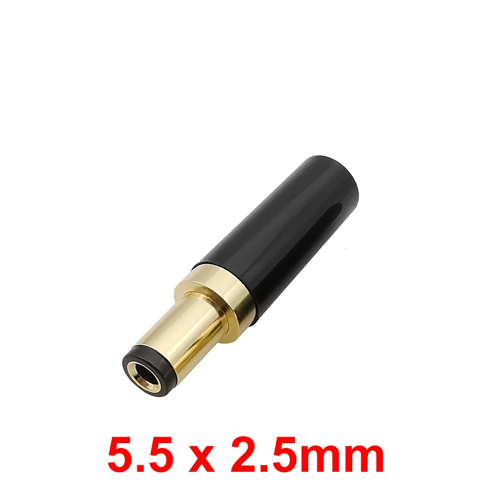 1 шт. позолоченный 3,5x1,35 мм 4,0x1,7 мм 5,5x2,1 мм 5,5x2,5 мм разъем питания постоянного тока для пайки для сварочной линии DIY