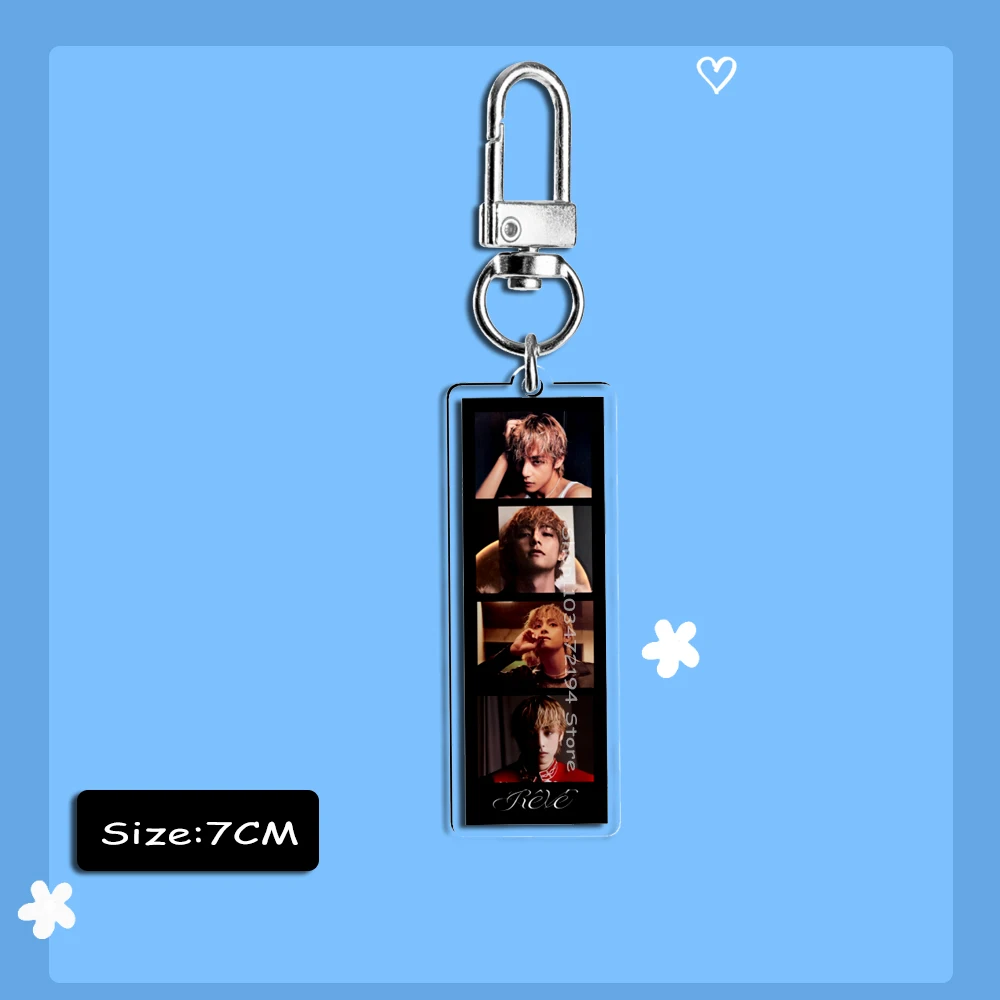 

Акриловый брелок с изображением идола