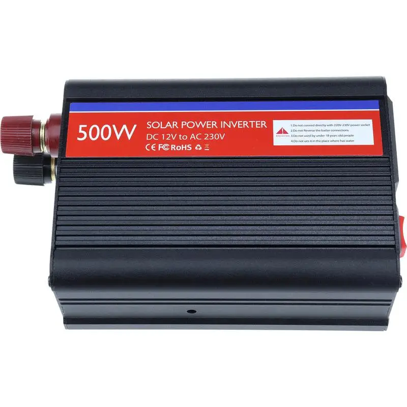 

300W 500W Car Power Inverter Voltage Capacity Display Converter 12V To 220V 2.1A USB Inverter For Car Appliances