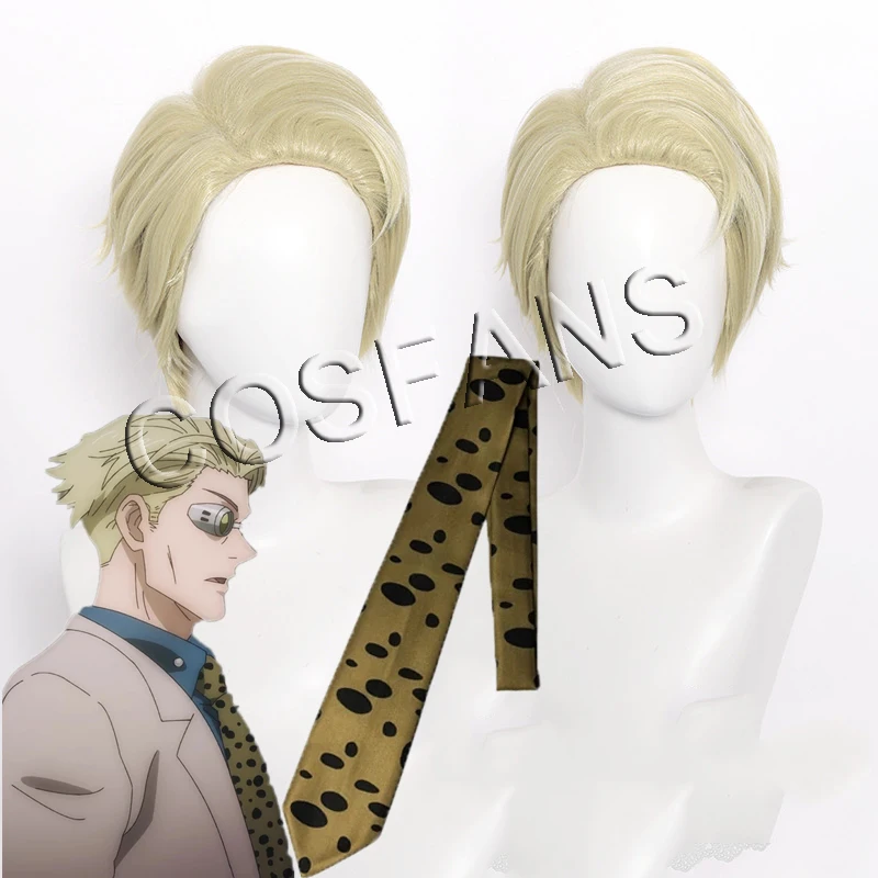 

Галстук Аниме juютсу касин Нанами кенто милый галстук аксессуары для Хэллоуина карнавала для мужчин маскарадный косплей костюм парик на заказ