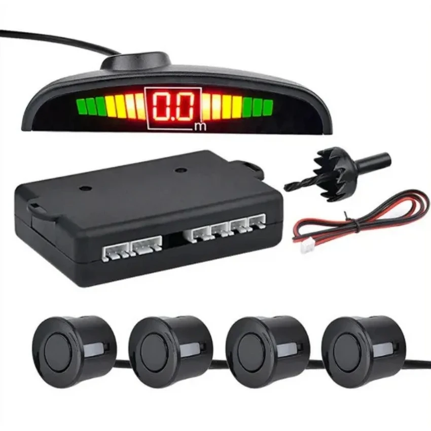 Парктроники на авто 4 датчиков Assistant Parking Sensor/Парковочная система