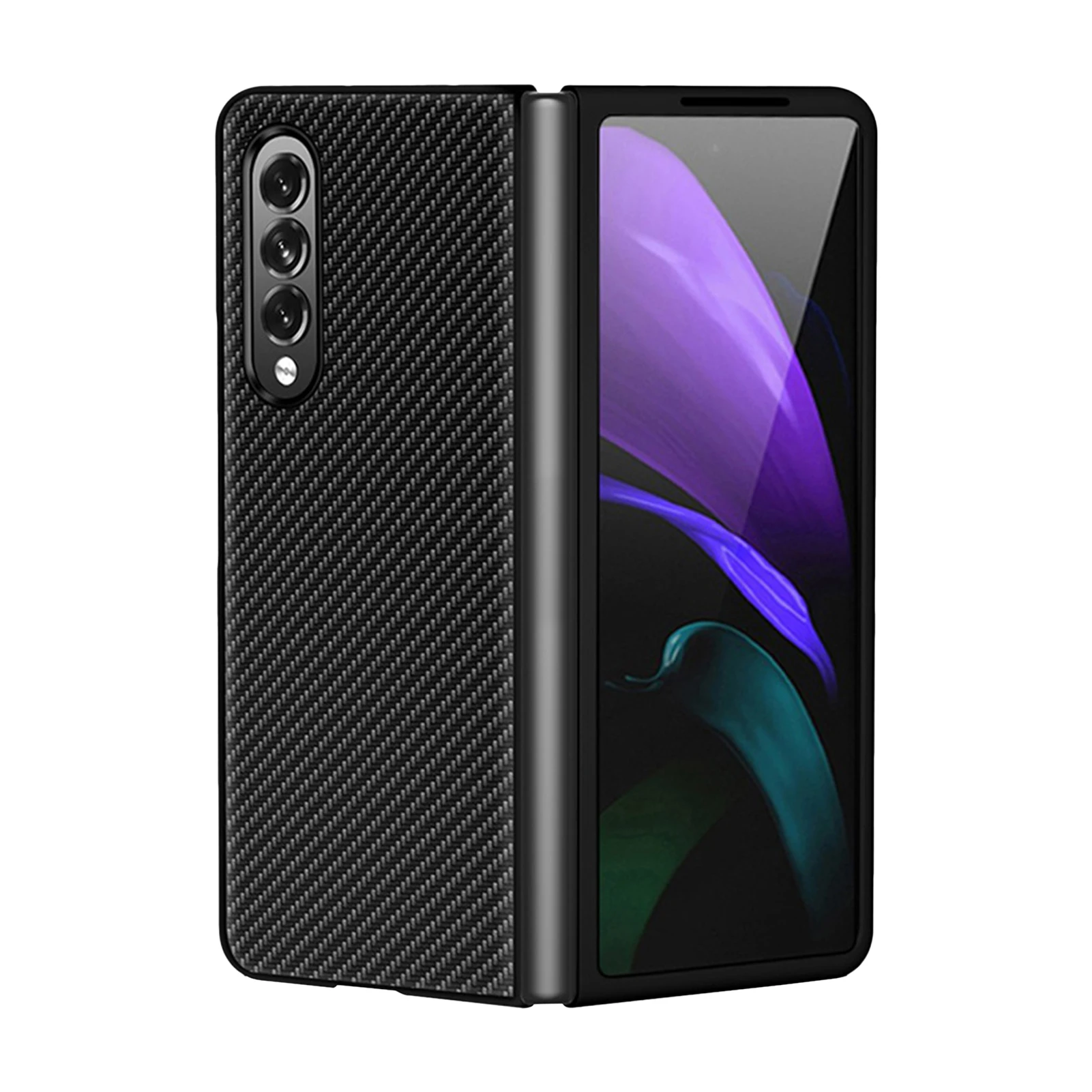 Protector Case For Samsung Galaxy Z Fold 3 5G Full Cover Protective Shockproof PC Housing Smartphone |