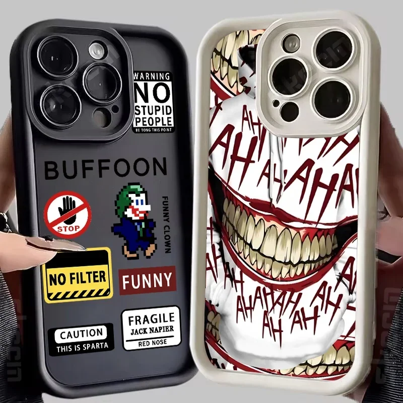 Clown Buffoon Phone Case for OPPO A5 A7 A16 A17 A38 A53 A54 A55 A58 A72 A74 A76 A78 A94 A98 4G 5G Cover