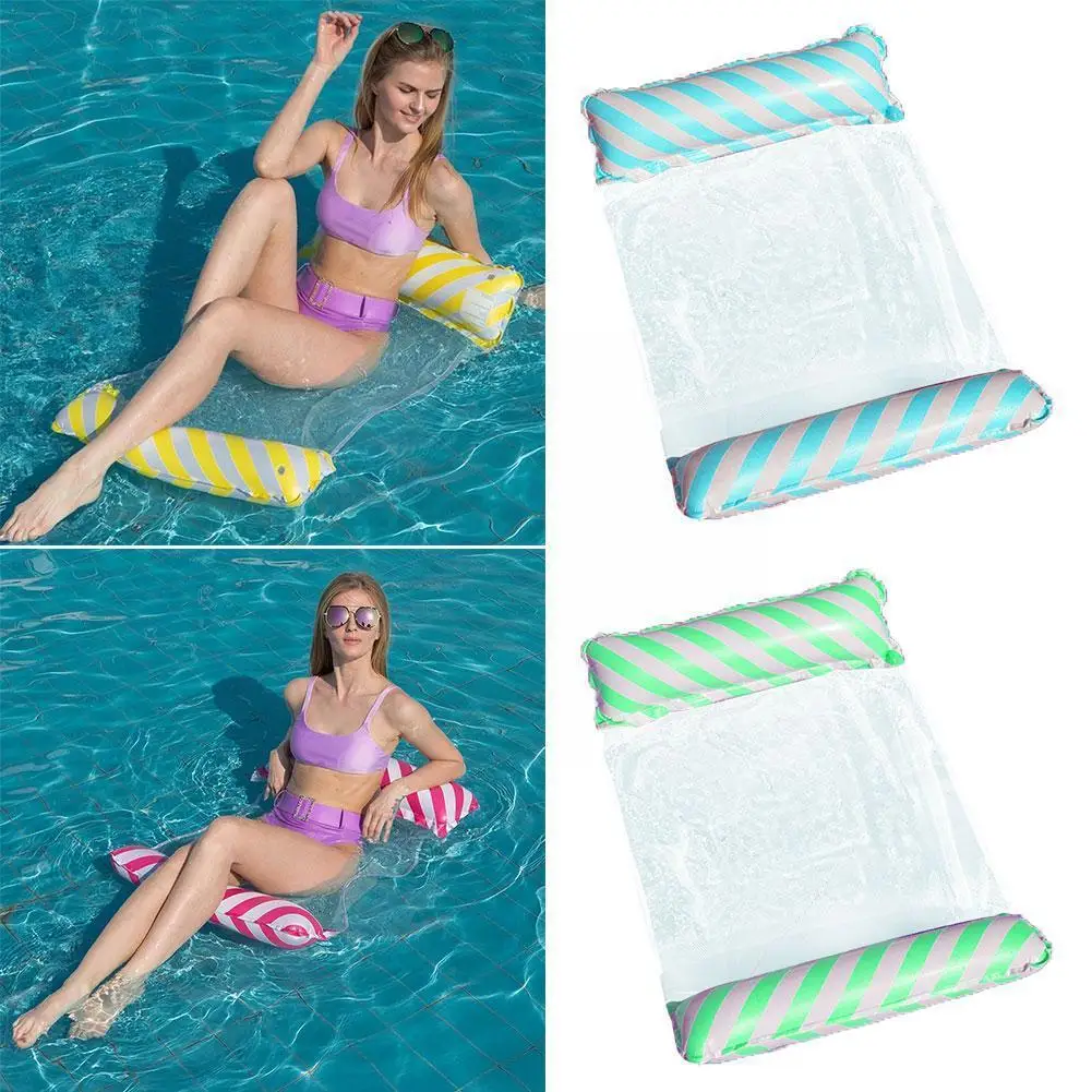 

Плавающая искусственная игрушка, подвижное кресло, гамак, кровать для плавания, складная кровать, надувная кровать F0H6