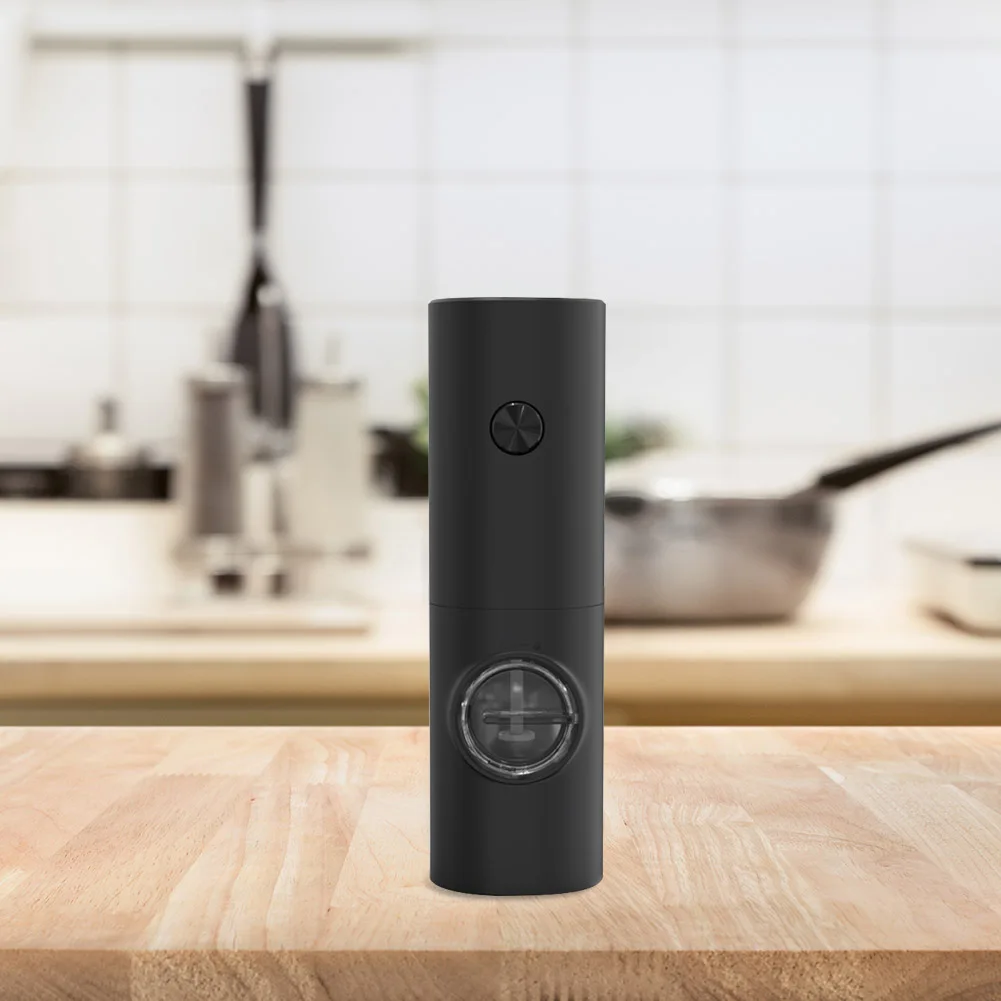 Электрическая автоматическая мельница для соли и перца перезаряжаемая с USB гравитационная мельница для специй Регулируемая мельница для с...