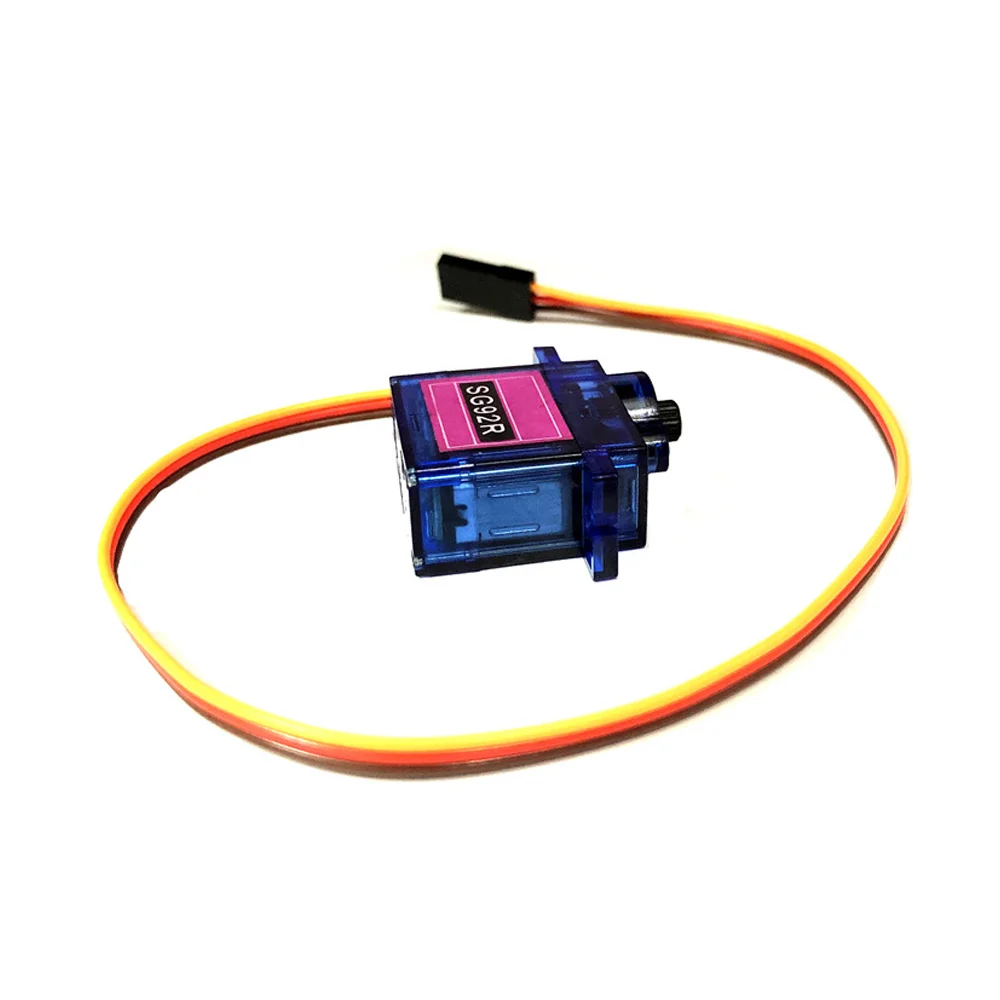 SG92R 2,5 кг Micro 9g сервопривод, нейлоновые шестерни из углеродного волокна, замена SG90 Для радиоуправляемой модели, аэромоделирование, запчасти для вертолета