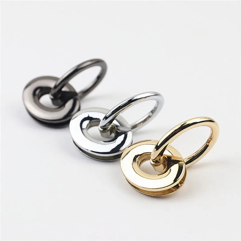 20Pcs 32x47mm Metal O&D Rings Eyelet Buckes Bag Side Clip Clasp Handle Buckle DIY Luggage Handbag Leather Hardware Accessories