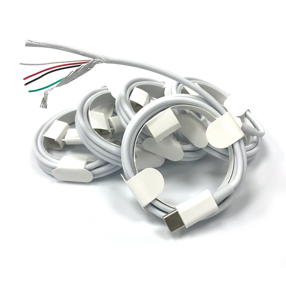 Tanie 100 Sztuk 1M USB-C Na 8pin Kabel USB 2. W Wieku 0 Synchronizacja Danych Kabel Do ładowania Wsparcie Kabel Szybkiego ładowania Do Telefonu 13 12 Pro Max