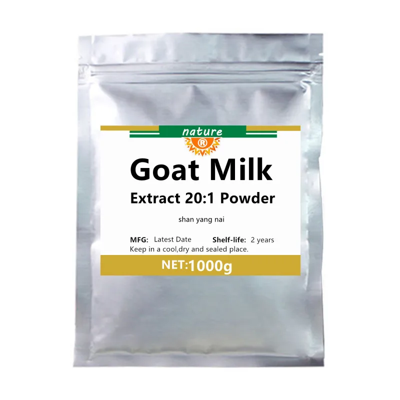 

50-1000 г натуральный порошковый экстракт козьего молока без загрязнения, пищевое косметическое сырье, шаньаннай, уход за кожей и антивозрастн...