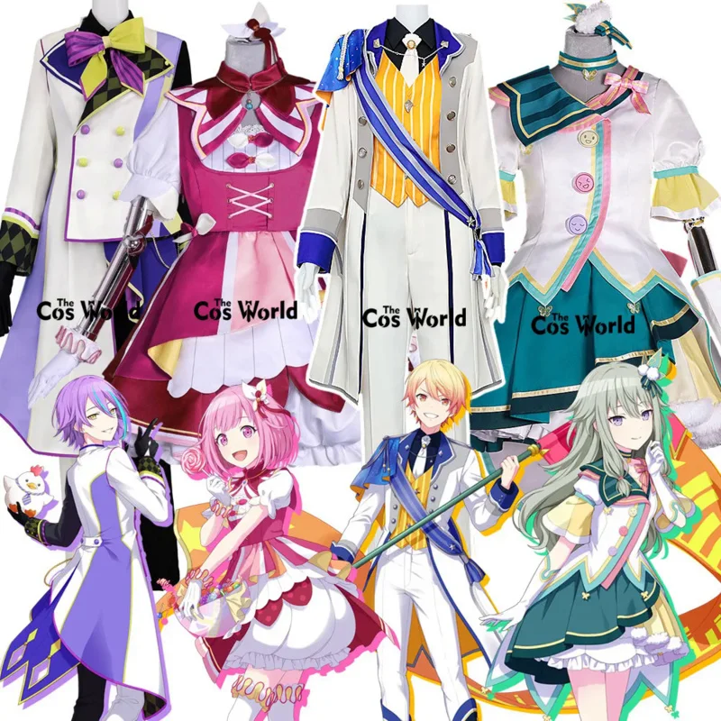Project Sekai Colorful Stage Feat 3rd Anniversary Wonderlands×Showtime Tenma Tsukasa Otori Emu Kusanagi Nene Костюмы для косплея
