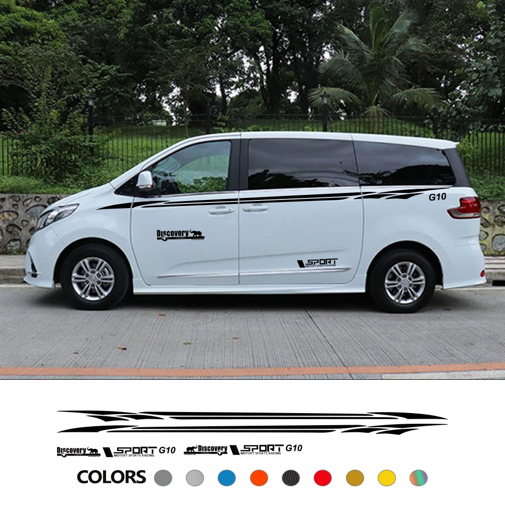 

Автомобильные наклейки на талию для Maxus G10, аксессуары для тюнинга, кемпера, Ван дудуд, боковое открытие, мотор, спорт, гоночные стильные вини...