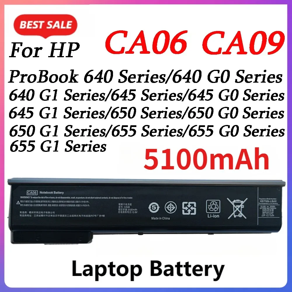 Новый аккумулятор CA06 CA06XL CA09 для HP ProBook 640 645 650 655 G0 G1 718755 -001 718756 HSTNN-DB4Y -LB4X -LB4Y -LB4Z 718754