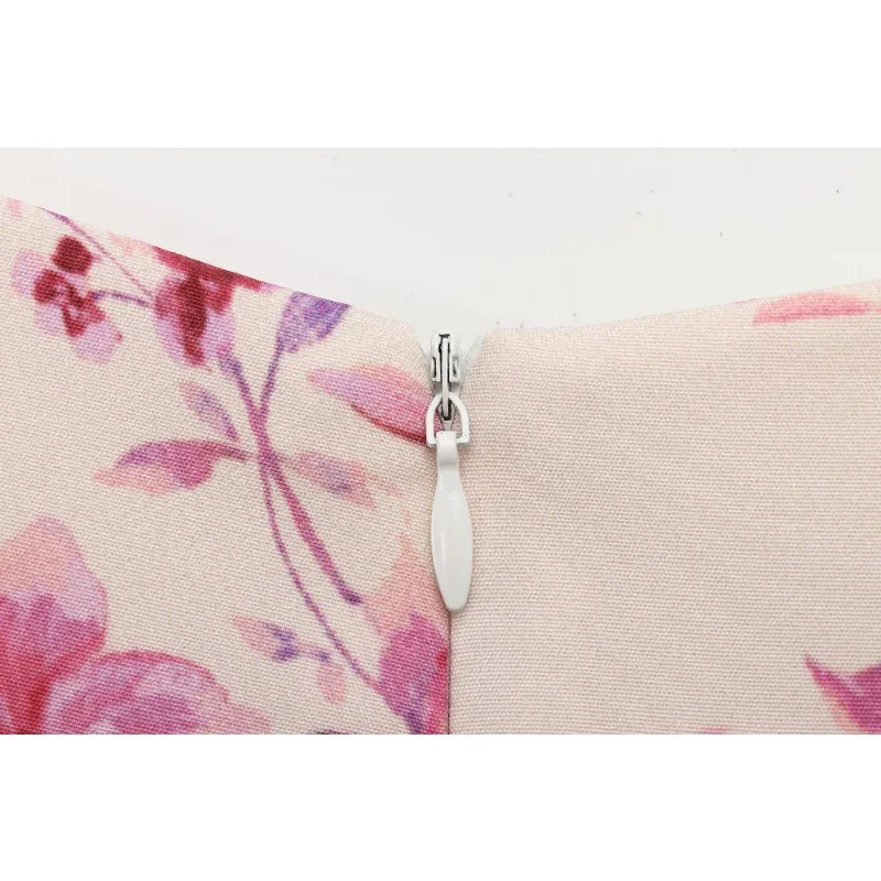 Вечернее платье TRAF ZR женское летнее роскошное мини-платье с цветочным принтом