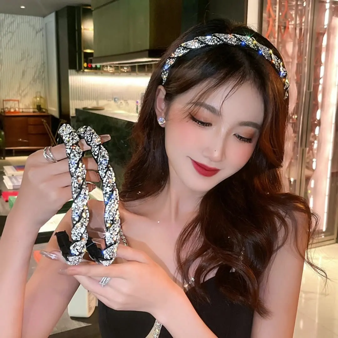 

Женский обруч для волос в стиле барокко, повязка на голову с цветами и жемчугом