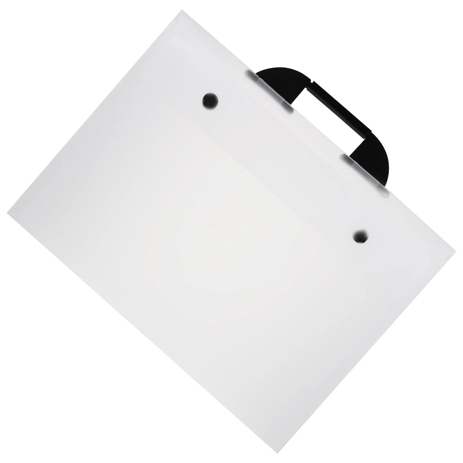 

Large Tote Bag A3 Album Clip Portfolio Handheld File Holder Artwork Carrying Plastic Portable Student Drawing