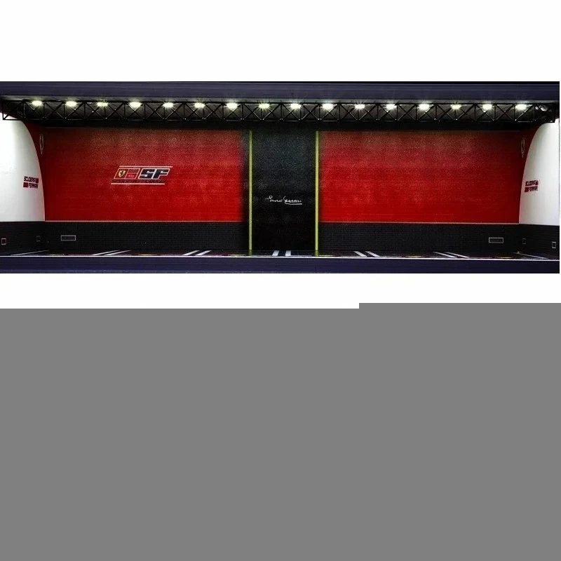 GEECHAN 1:64 Диорама Витрина Яркая модель Carport JDM LBWK USB Светодиодные фонари Готовые