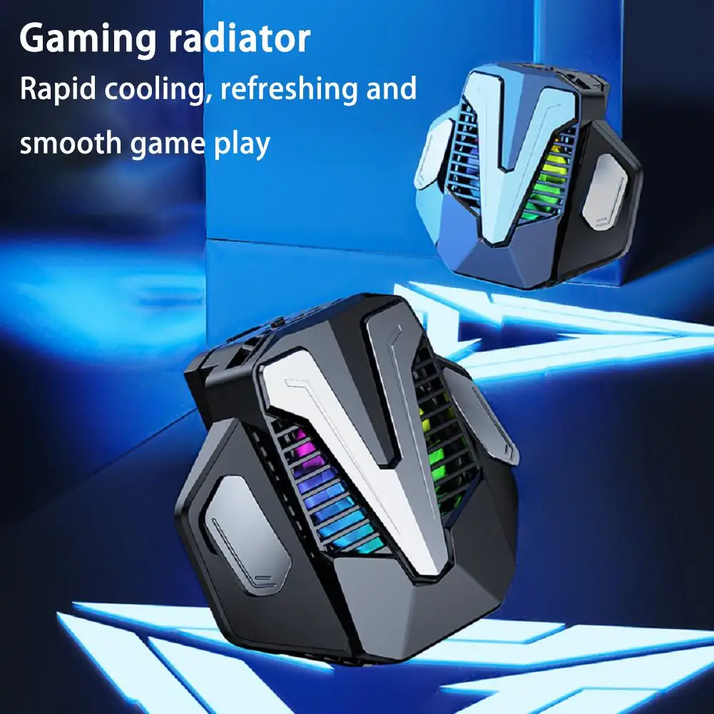 

Полупроводниковый охлаждающий вентилятор F20 с кнопками захвата игрового контроллера, совместимый с Iphone / Android