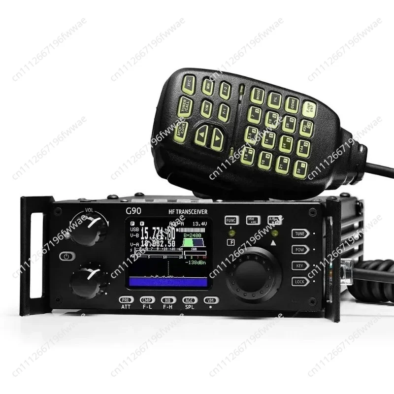 Фото Комбинированный радиоприемопередатчик G90N 0.5-30 МГц SDR с вентилятором охлаждения Xiegu G90N, кронштейном G90N и XPA125b CE-19 №3