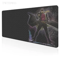 anime jojos bizarre adventure mouse pad gamer computer xxl home keyboard pad office laptop natural rubber anti slip mouse mat