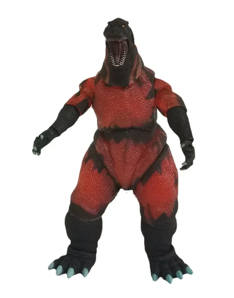 Фото Фигурка героя фильма NECA 1995 Red Fire Godzilla burn, артикулированная, ПВХ, подарок для детей, 18 см №2
