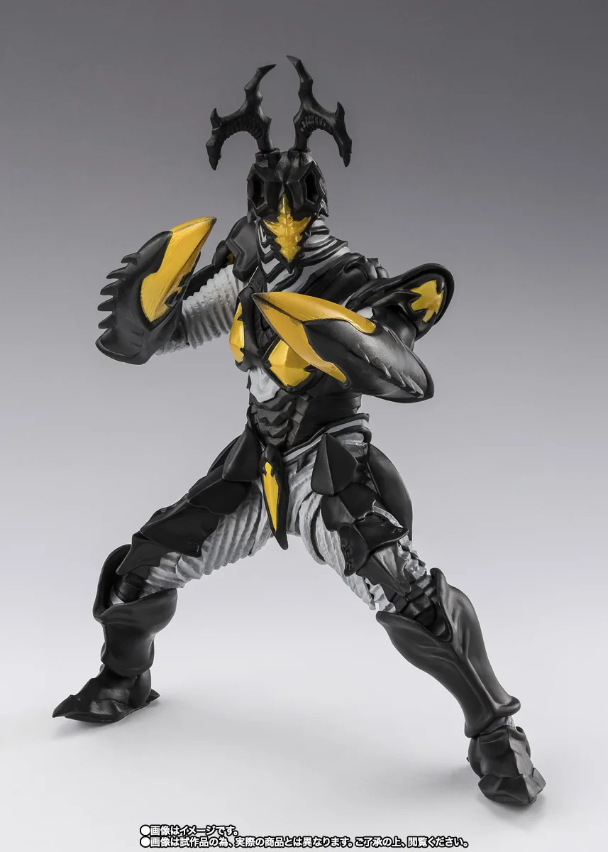 Фото Новая оригинальная фигурка Bandai Shfiguarts Ultraman Ginga S The Spacedinosaur Hyper-Zetton в наличии, модель аниме-персонажа, коллекционный предмет №4