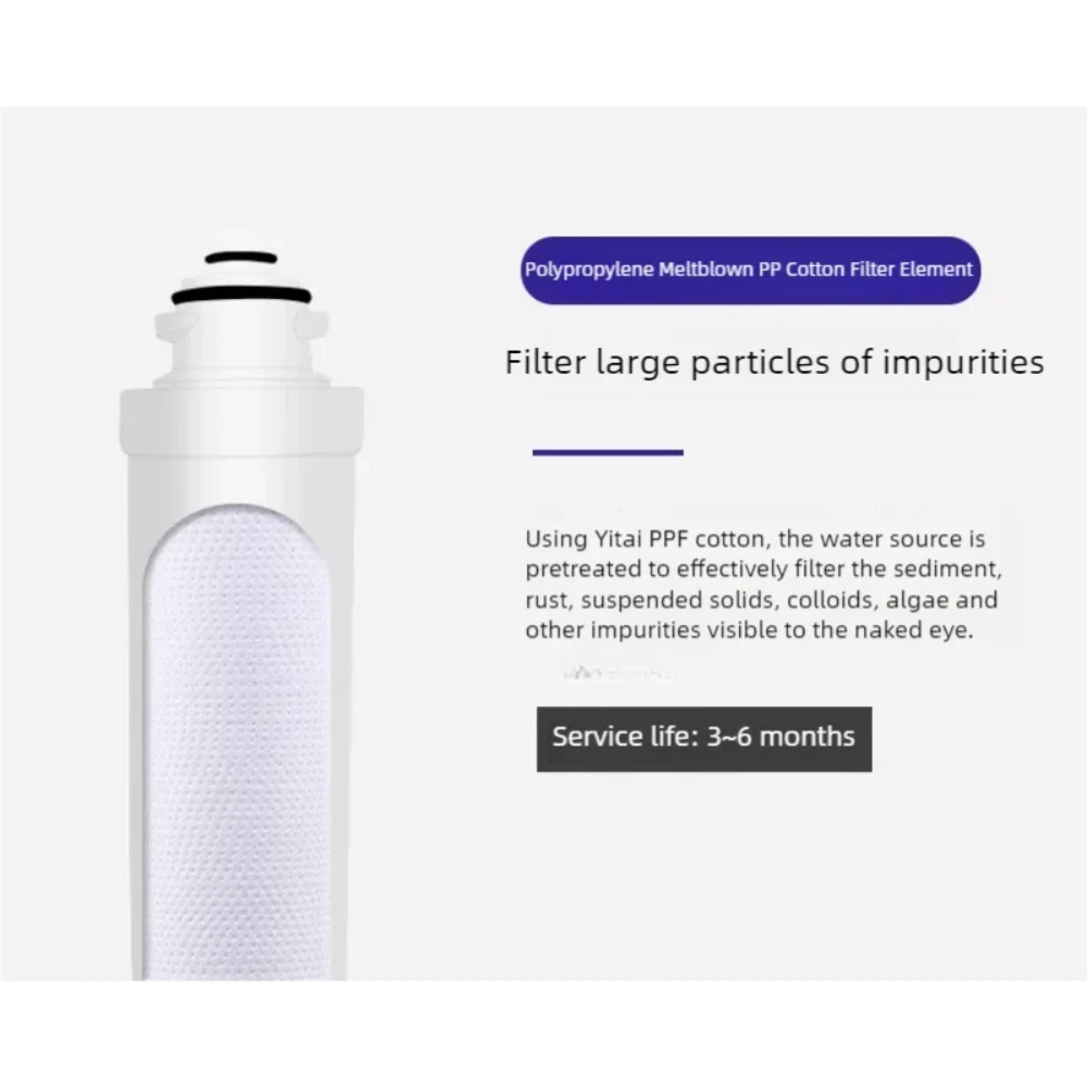 Универсальные картриджи Waternoble для быстрого подключения фильтров воды ПП хлопок