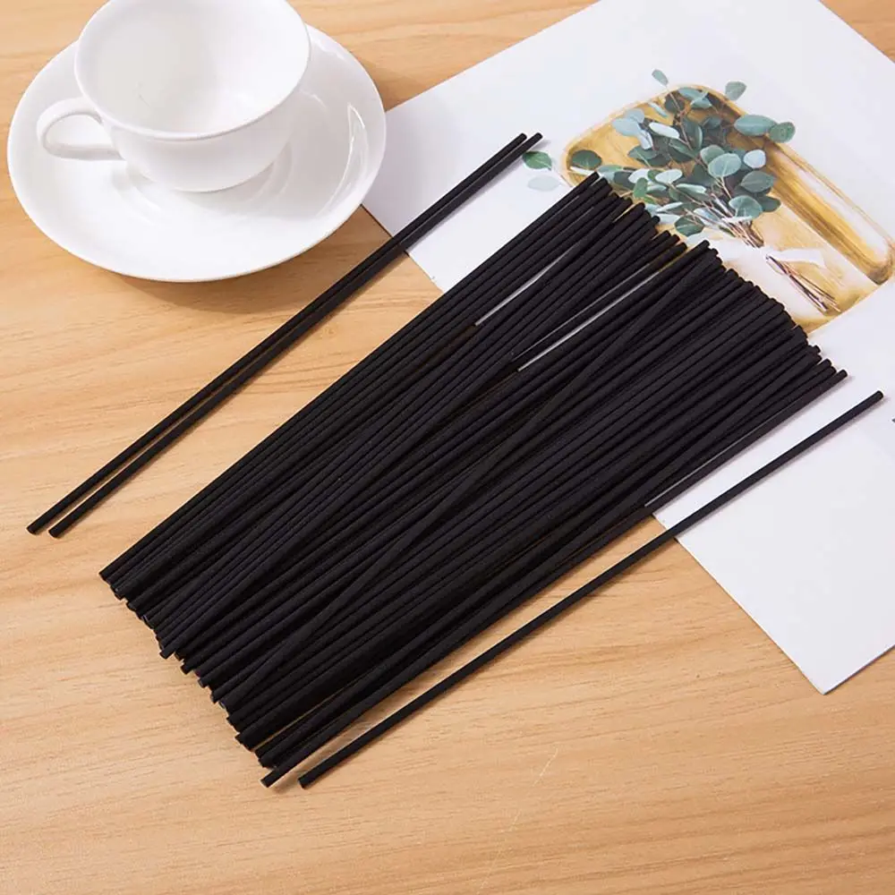 

50pcs Fiber Diffuser Replacement Reed Stick Aromatherapy Volatile Rod Air Freshener Fragrance Diffuser DIY Handmade Home Decor