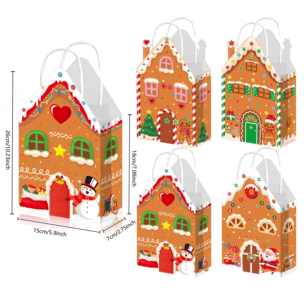 

Рождественская подарочная бумажная сумка PartiesTour