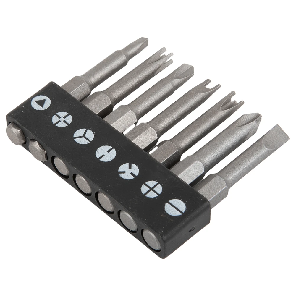 

7pcs 50mm PH2 Special-shaped Screwdriver Set U Y Shape Triangle Magnetic Screwdriver Bits For Appliance Repair Installation Tool